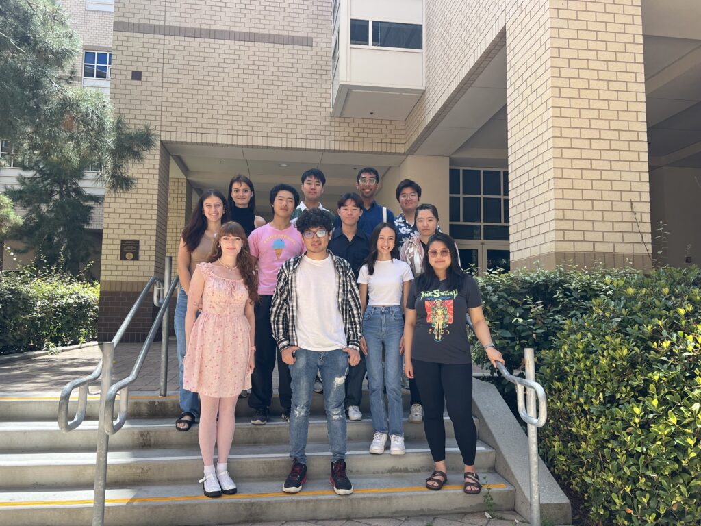 SDP 2023 Participants standing on a staircase